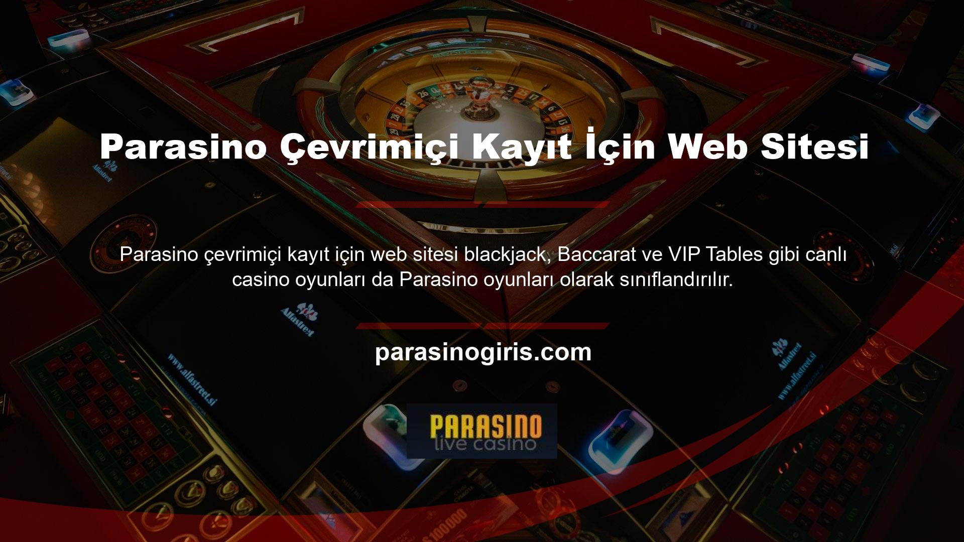 Parasino, giriş web sitesinde değişiklikler yaparak üyelerin mevcut adreslerini kullanarak canlı casino oyunları oynamasına olanak tanıdı