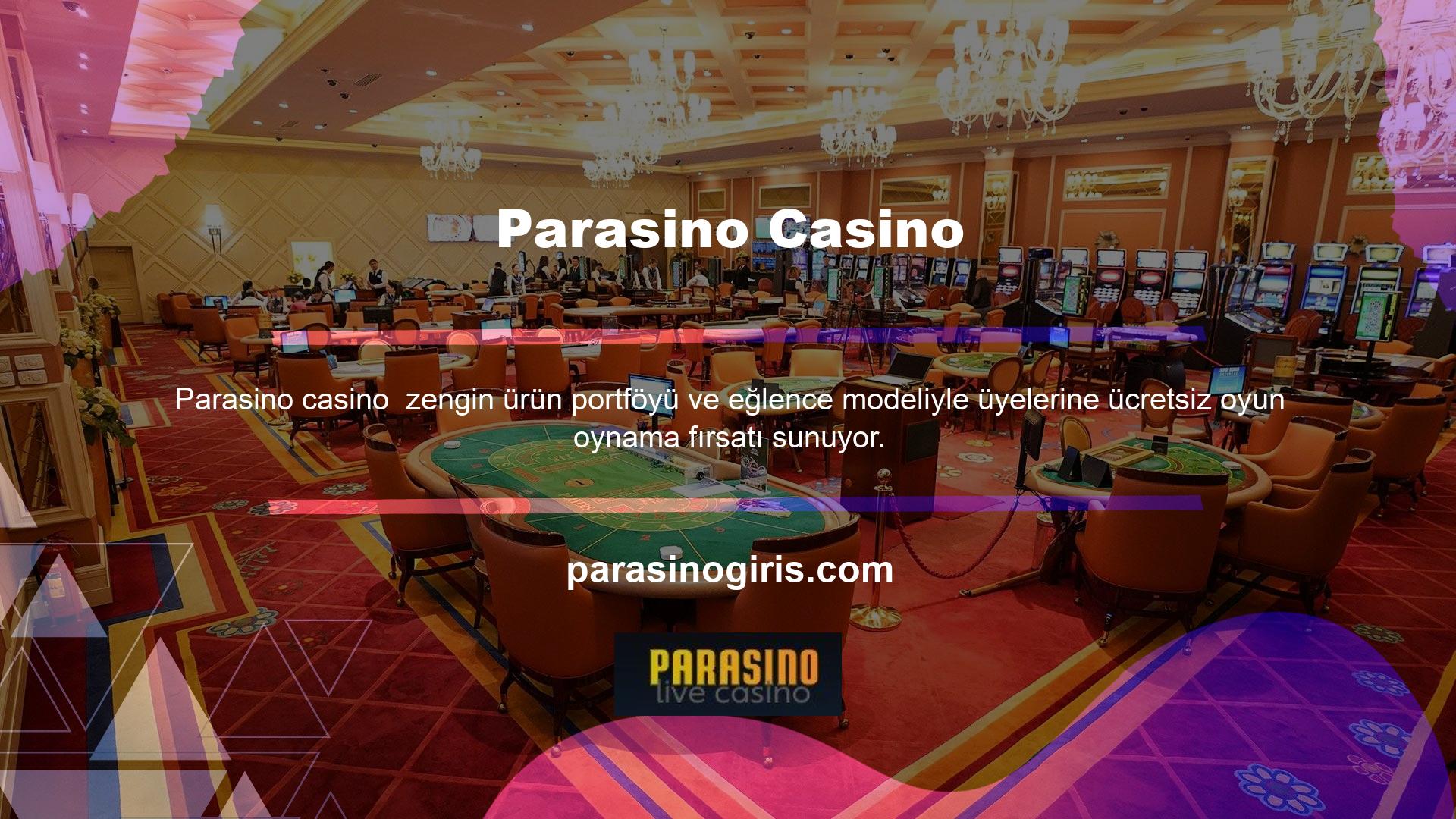 Canlı casino oyunları kullanıcılara eksiksiz bir casino deneyimi sunar